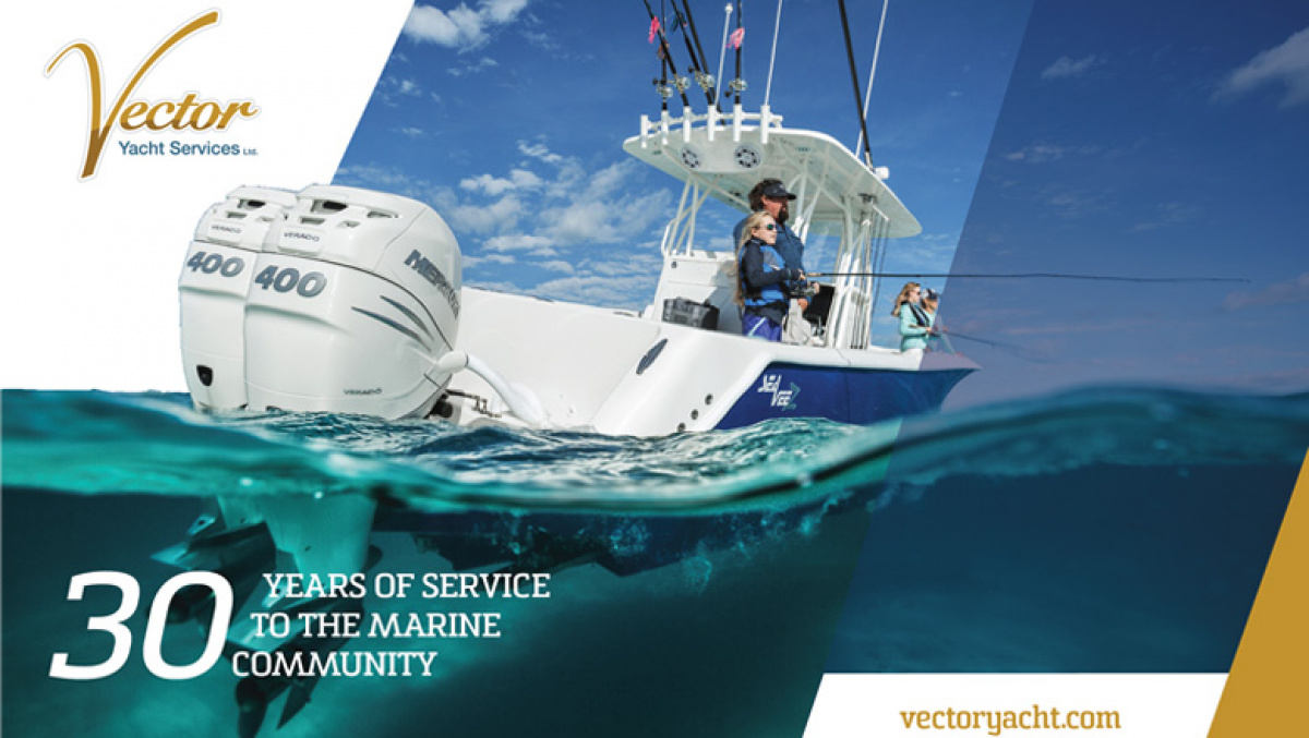 Enter to win a boating package from Vector Yacht Services