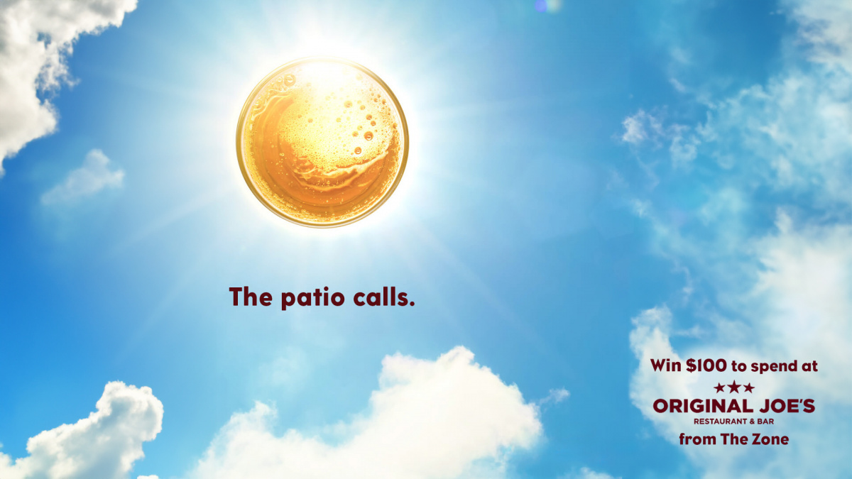 The Patio is calling!