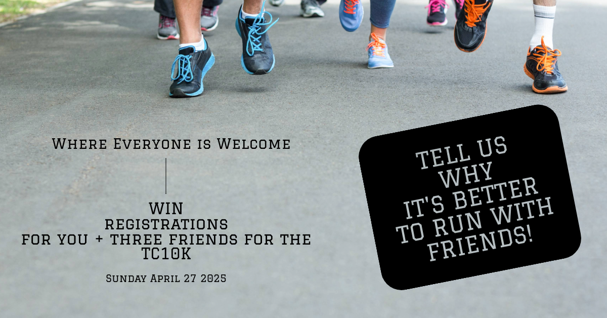 Win TC10K entry for you and THREE friends