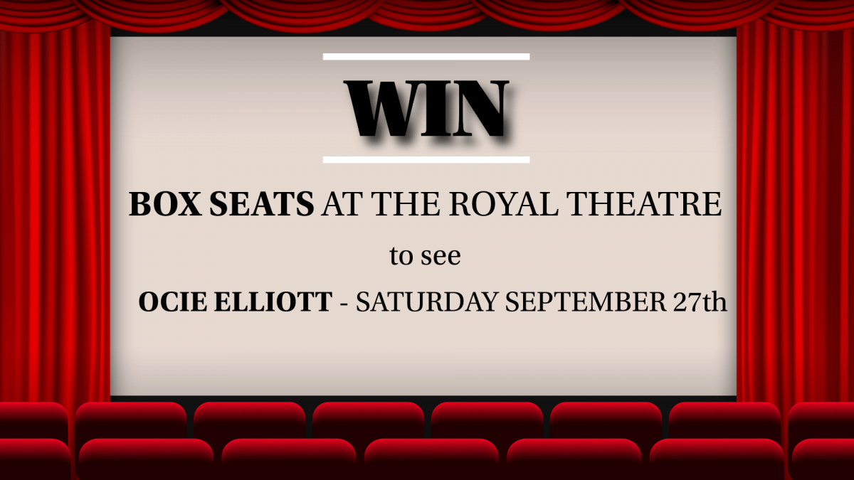 Ocie Elliott - Best Seats in the house!